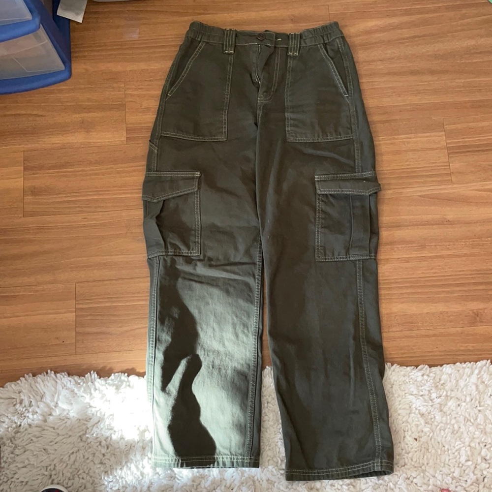 BDG army green cargo pants